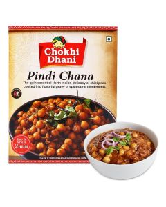 Pindi Chana 300 gm / Ready to Eat / Just Heat & Eat / Stove Top or Hot Water / Ready in 2 Minutes