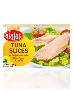 Alali Tuna Slices-Pepper&Lemon - S/F Oil 100gm