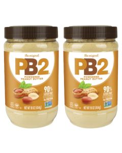 PB2 Powdered Peanut Butter 1lb Jar 2pack