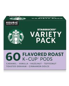 Starbucks KCup Coffee Pods Flavored Hot or Iced Coffee Variety Pack 60 Keurig Pods
