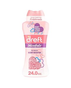 Dreft Blissfuls InWash Laundry Scent Booster Beads Baby Fresh Scent 24 oz