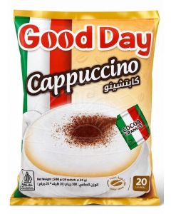 Cappuccino with Cocoa Granule, Instant Coffee 500g. 25g X 20 Sachets