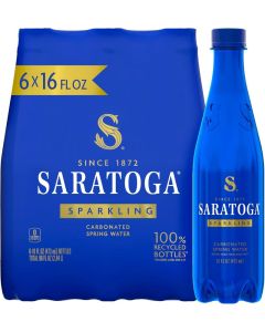 Saratoga Sparkling Spring Water 6-Pack