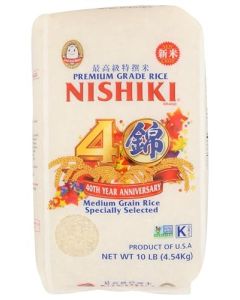 Nishiki Premium Sushi Rice 10lbs