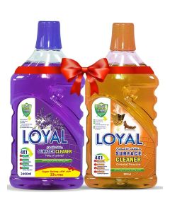 Surface Cleaner 2x2400ml Oriental Treasure + Lavender & Jasmine