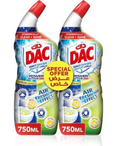 DAC Toilet Cleaner Lemon 2 x 750 ml