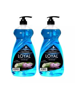 Loyal Natural Enzymes Dishwashing Liquid with Lotus And Cucumber- 2X1.5Ltr