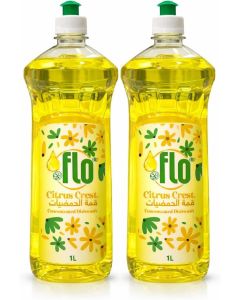 Citrus Crest Concentrated Dishwashing Liquid 1L Pack of 2