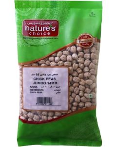 Natures Choice Chick Peas Jumbo 14Mm 500 Gm
