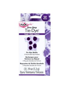 Tulip OneStep TieDye Kit Dye Refill Packs Purple