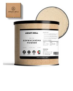 AWAFI MILL Ashwagandha Root Powder (Withania somnifera) / Finely Ground Indian Ginseng for Smoothies, Herbal Tea & Cooking Use / Earthy, Nutty Flavor - 100 g / 3.5 Oz