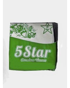 Jonty 5 Star Premium Tissue Paper Napkins (100 Napkins per pack) (5)