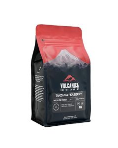 Tanzania Peaberry Coffee Mount Kilimanjaro Whole Bean Fresh Roasted 16ounce