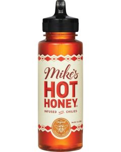 Mike's Hot Honey Spicy Honey Infused with Chili Peppers - 12 oz (340g)