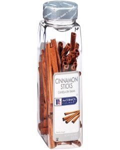 McCormick Culinary Cinnamon Sticks, 8 oz - One 8 Ounce Container of Whole Cinnamon Sticks Perfect for Warm Beverages, Mulled Wine, and Dessert Garnishes
