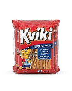 Kviki Baked Salty Snack Sticks, 100 g (Pack of 6)