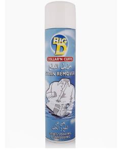 Big D Collar N Cuffs Stain Remover, 400 ml – Effective for Heavy Soil, Precision Spray, Versatile Stain Fighter