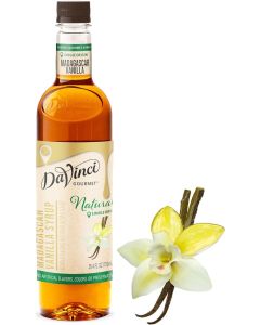 DaVinci Gourmet Naturals Madagascar Vanilla Syrup - 25.4 Fl Oz