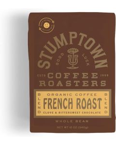 Stumptown French Roast Organic Whole Bean Coffee - 12 Ounce