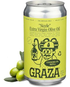 Graza Sizzle Extra Virgin Olive Oil Refill Can