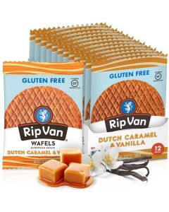 Rip Van Wafels Gluten-Free Stroopwafel - Dutch Caramel & Vanilla