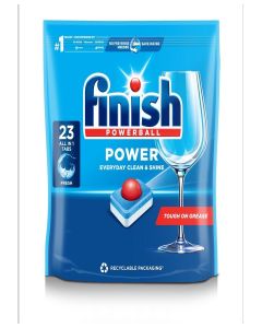 Finish 23 Tablets, Powerball Power Dishwasher Tablets