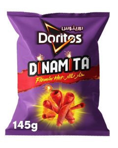 Dinamita Flamin Hot Tortilla Chips