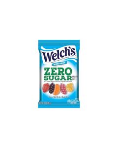 Welchs Zero Sugar Fruity Bites Mixed Fruit Snack Pack Gluten Free Sugar Free Snacks 3oz Snack Pack Pack of 1