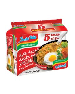 Indomie Special Fried Instant Noodles With Seasoning Powder and Sauce- 5X85gms