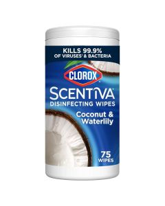 Scentiva Disinfecting Wipes Coconut And Lily Multi-Surface Bleach Free