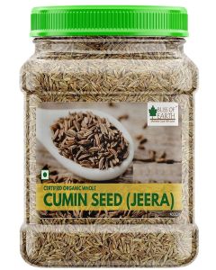 Bliss of Earth 400gm Certified Organic Sabut Jeera