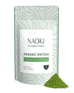 Naoki Matcha Organic All Purpose Blend Matcha, 100g/3.5oz