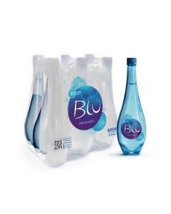 Oasis Blu Sparkling Water Plain 1 Lt x 6