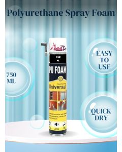 Polyurethane Spray Foam, 750ml