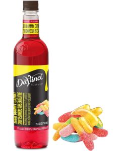 DaVinci Gourmet Sour Gummy Candy Syrup, 25.4 Fluid Ounces - Sweet and Sour Beverage Flavoring