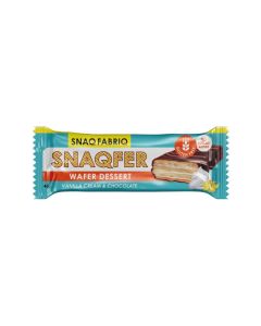 Vanilla Cream & Belgian Chocolate Glazed Protein Wafer