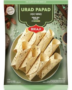 Bikaji Papad Urad 250g Pouch