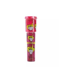 Bazooka Flip N Dip Push Pop Strawberry Candy Stick- 25 gm