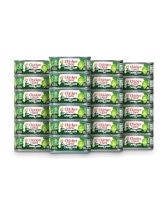 Chicken of the Sea Wild Caught Chunk Light Tuna 5 Ounce Cans 24Count High Protein 100 Classic Chunk Tuna in Water Delicious Easy Nutritious Ready to Eat Meals 25 Less Sodium