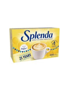 SPLENDA Zero Calorie Sweetener 200 Count Packets