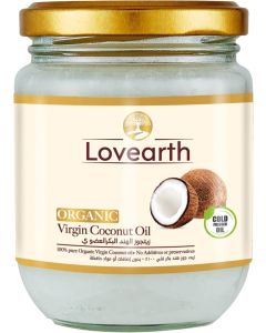 Organic Virgin Coconut Oil 200ml / Cold Pressed & Unrefined / 100% Pure Natural Oil for Cooking, Skin & Hair / Keto, Vegan & Gluten Free