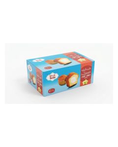 Bedo Vanilla Filled Cup Cake 12 Pieces
