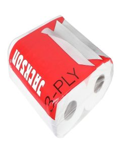 Jackson 3 Ply - 4 Toilet Tissue Paper Roll - Pack Of 3 - Total 12 Rolls