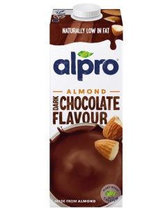 Alpro Almond Dark Chocolate, 100% Plant-Based, Lactose Free - 1L