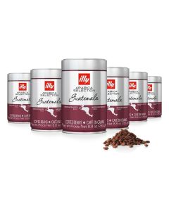 illy Arabica Selection Guatemala Whole Beans 250g (Pack of 6)
