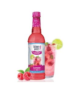 Jordans Skinny Mixes Sugar Free Syrup Raspberry Flavor Fruit Flavored Water Enhancer Drink Mix for Ice Tea Lemonade More Zero Calorie Flavoring Keto Friendly 254 Fl Oz 1 Pack