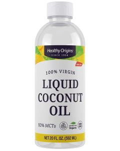 Liquid Coconut Oil 100% Virgin 93% MCTs -Net 20 FL.OZ - 592 ML