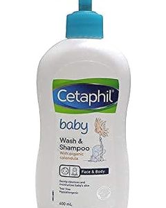 Cetaphil Baby Wash & Shampoo with Organic Calendula 400ml