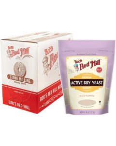 Bob's Red Mill Active Dry Yeast, Gluten Free, 8 Ounce - Pack of 5