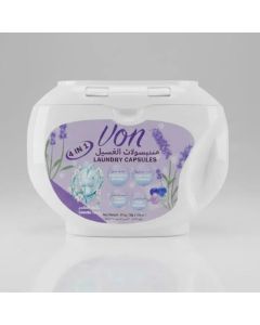 Von 4 in 1 Laundry Capsules In Long Lasting Lavender Scent- 420gms